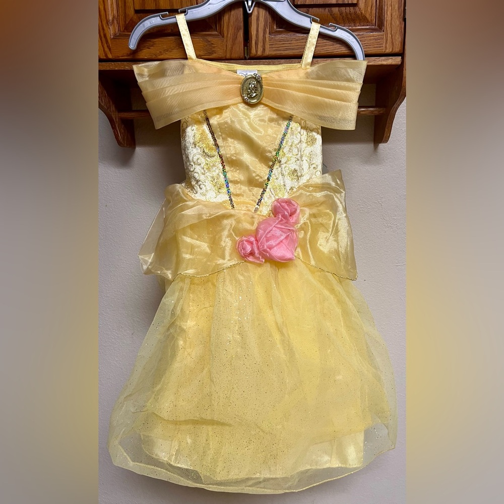 BNWT Disney Belle Gown SIZE 5/6 - Picture 2 of 16
